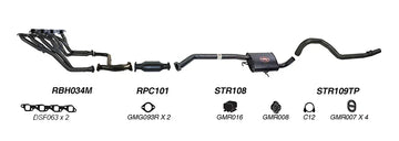 Redback Exhaust System for Holden Commodore (04/1995 - 2000) - Brixton 4x4 - Buy Online Now!